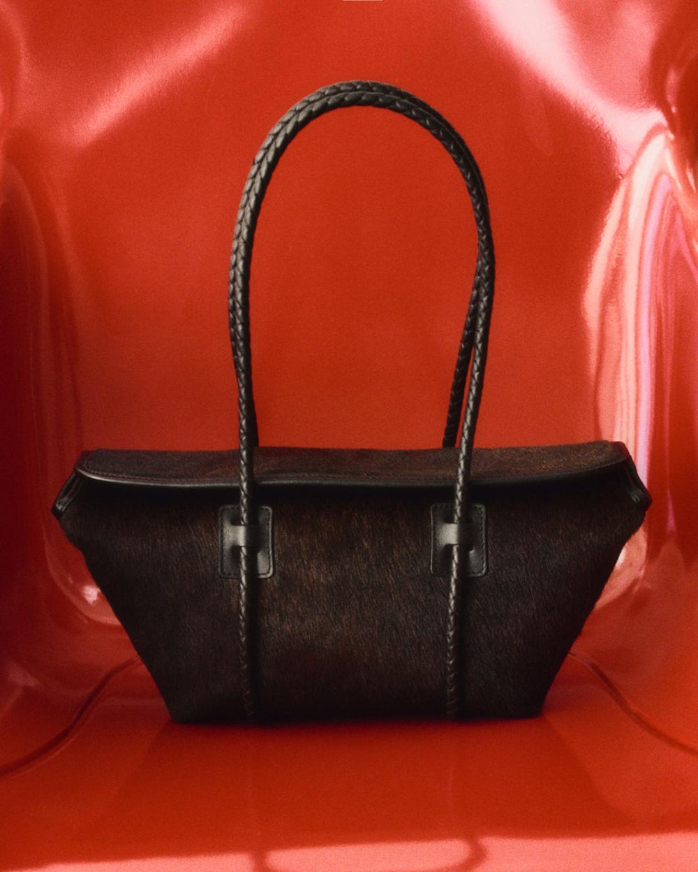 Hereu Shoulder Bags | FORNA CALF HAIR - Leather Framed Shoulder Bag - Women