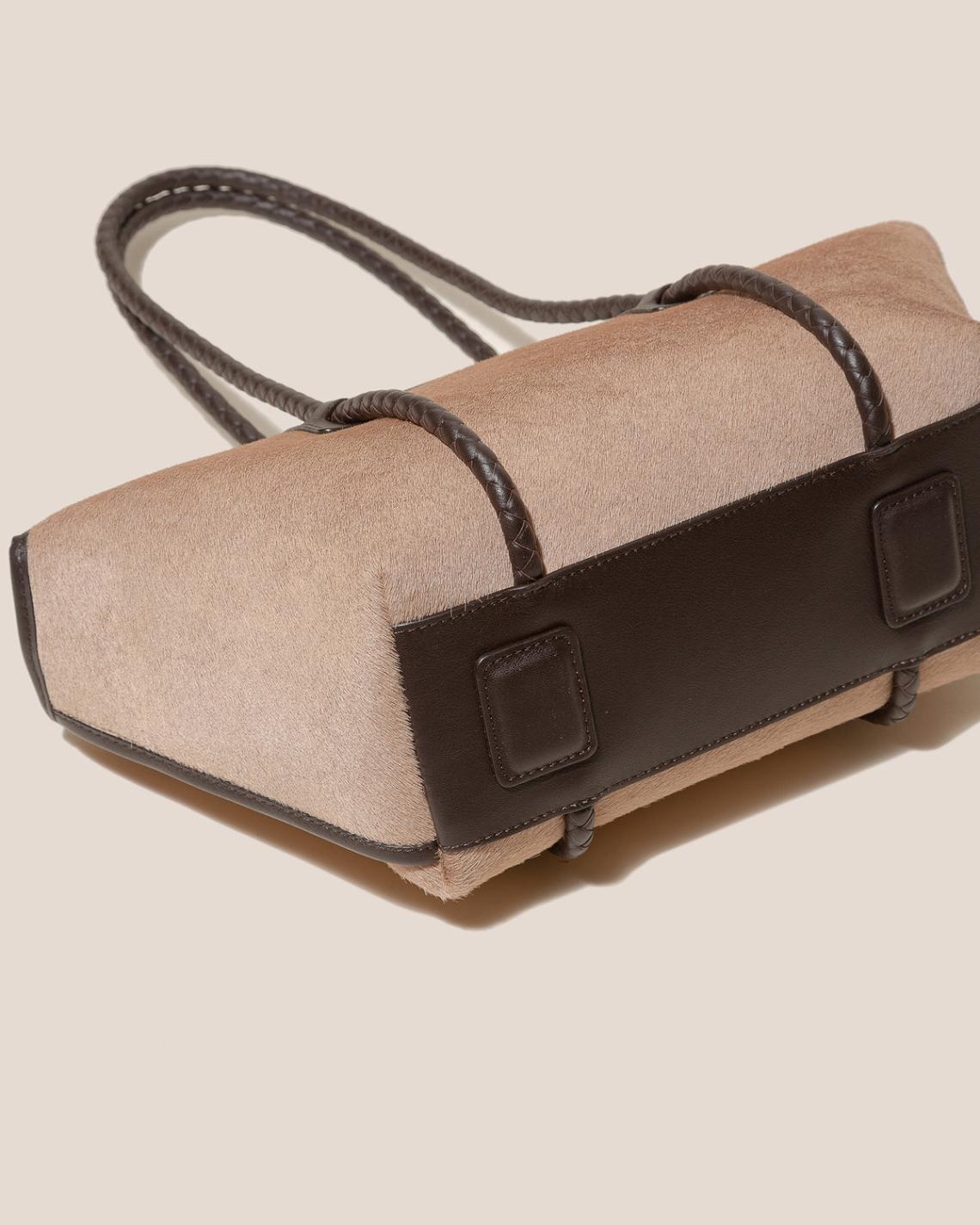 Hereu Shoulder Bags | FORNA CALF HAIR - Leather Framed Shoulder Bag - Women