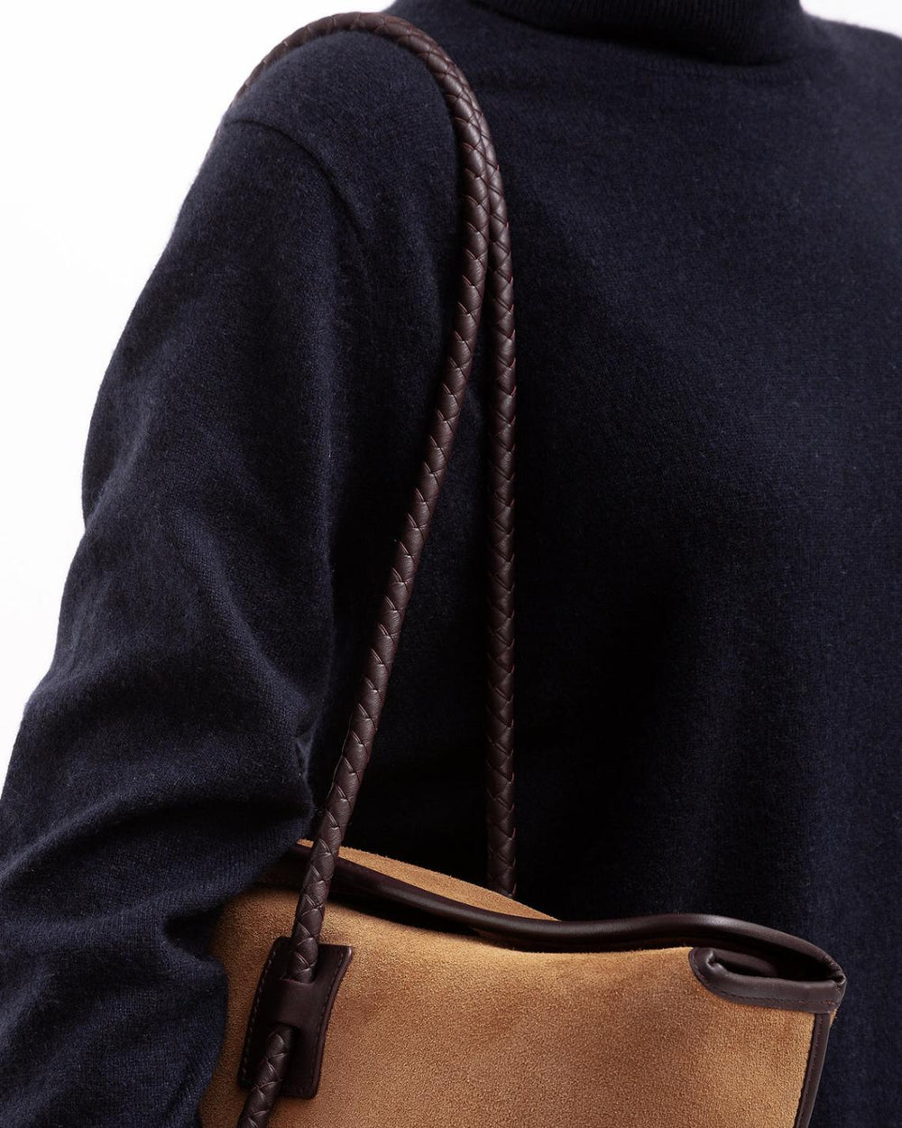 Hereu Shoulder Bags | FORNA SUEDE - Leather Framed Shoulder Bag - Women