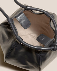 Hereu Shoulder Bags | GLOBUL DISTRESSED - Balloon-Shaped Shoulder Bag - Women