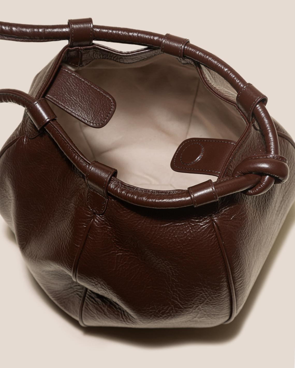 Hereu Shoulder Bags | GLOBUL DISTRESSED - Balloon-Shaped Shoulder Bag - Women