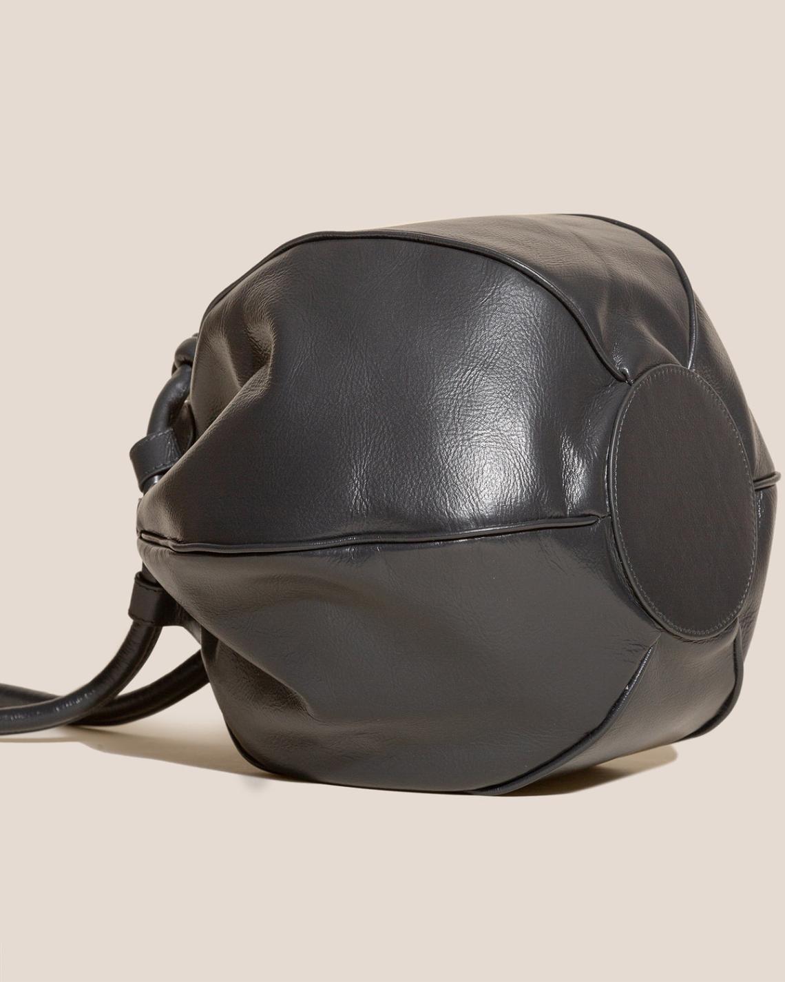 Hereu Shoulder Bags | GLOBUL DISTRESSED - Balloon-Shaped Shoulder Bag - Women