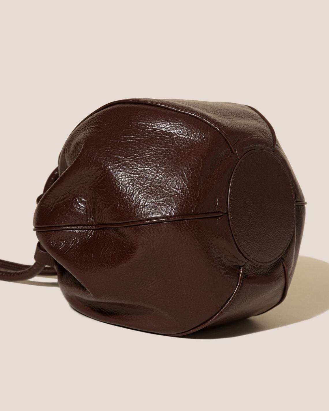 Hereu Shoulder Bags | GLOBUL DISTRESSED - Balloon-Shaped Shoulder Bag - Women