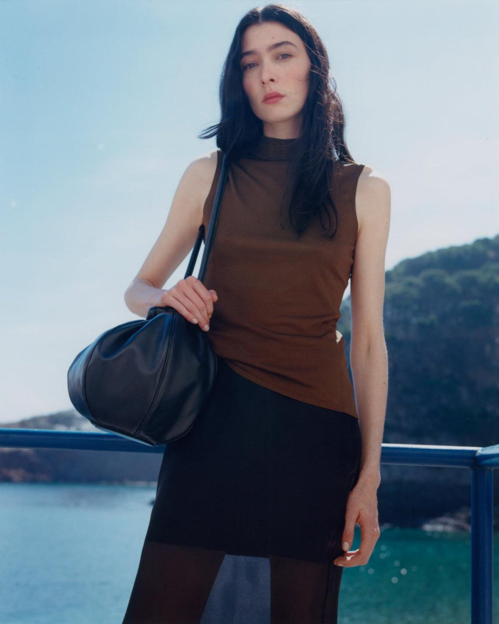 Hereu Shoulder Bags | GLOBUL DISTRESSED - Balloon-Shaped Shoulder Bag - Women