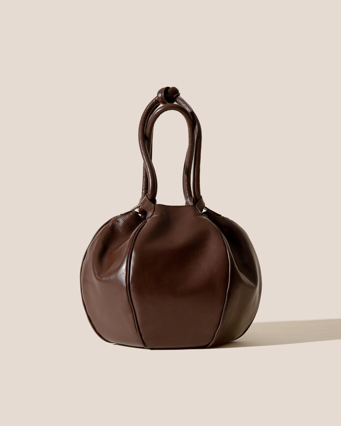 Hereu Shoulder Bags | GLOBUL DISTRESSED - Balloon-Shaped Shoulder Bag - Women