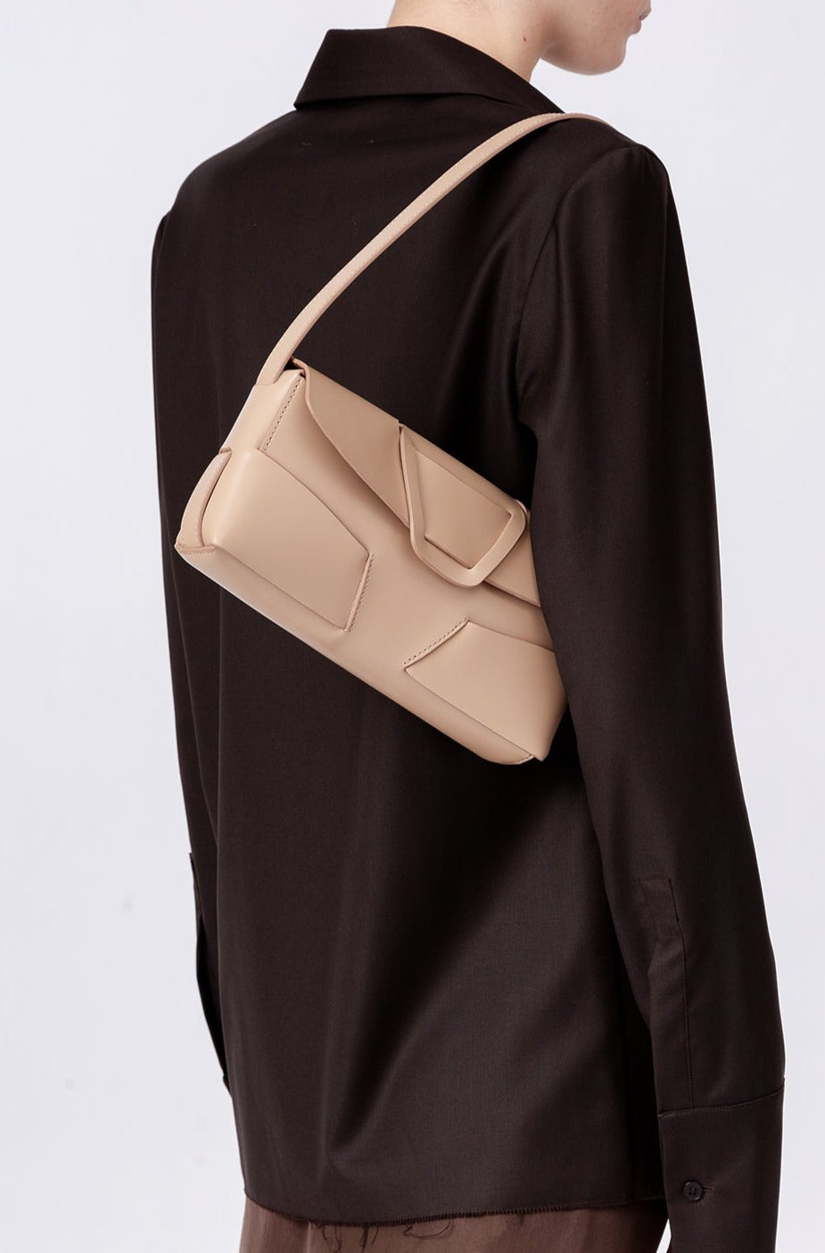 Hereu Shoulder Bags | MABRA - Woven Detailed Baguette Bag - Women