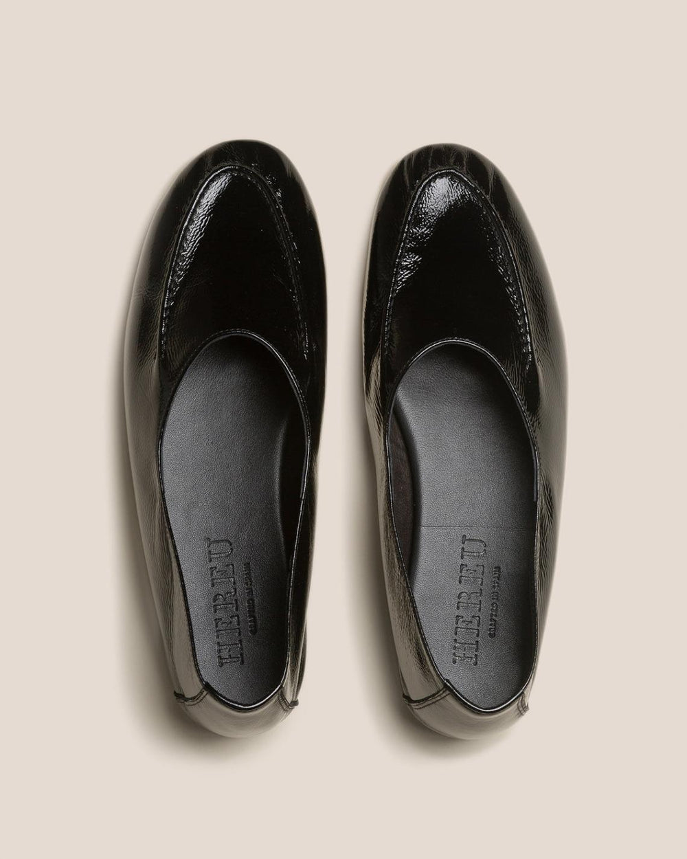 Hereu Soft Shoes | JULIOL CRINKLED GLOSSY - High Cut Deconstructed Loafer - Women