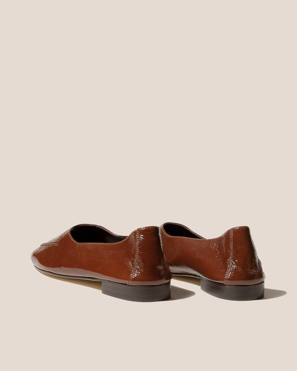 Hereu Soft Shoes | JULIOL CRINKLED GLOSSY - High Cut Deconstructed Loafer - Women