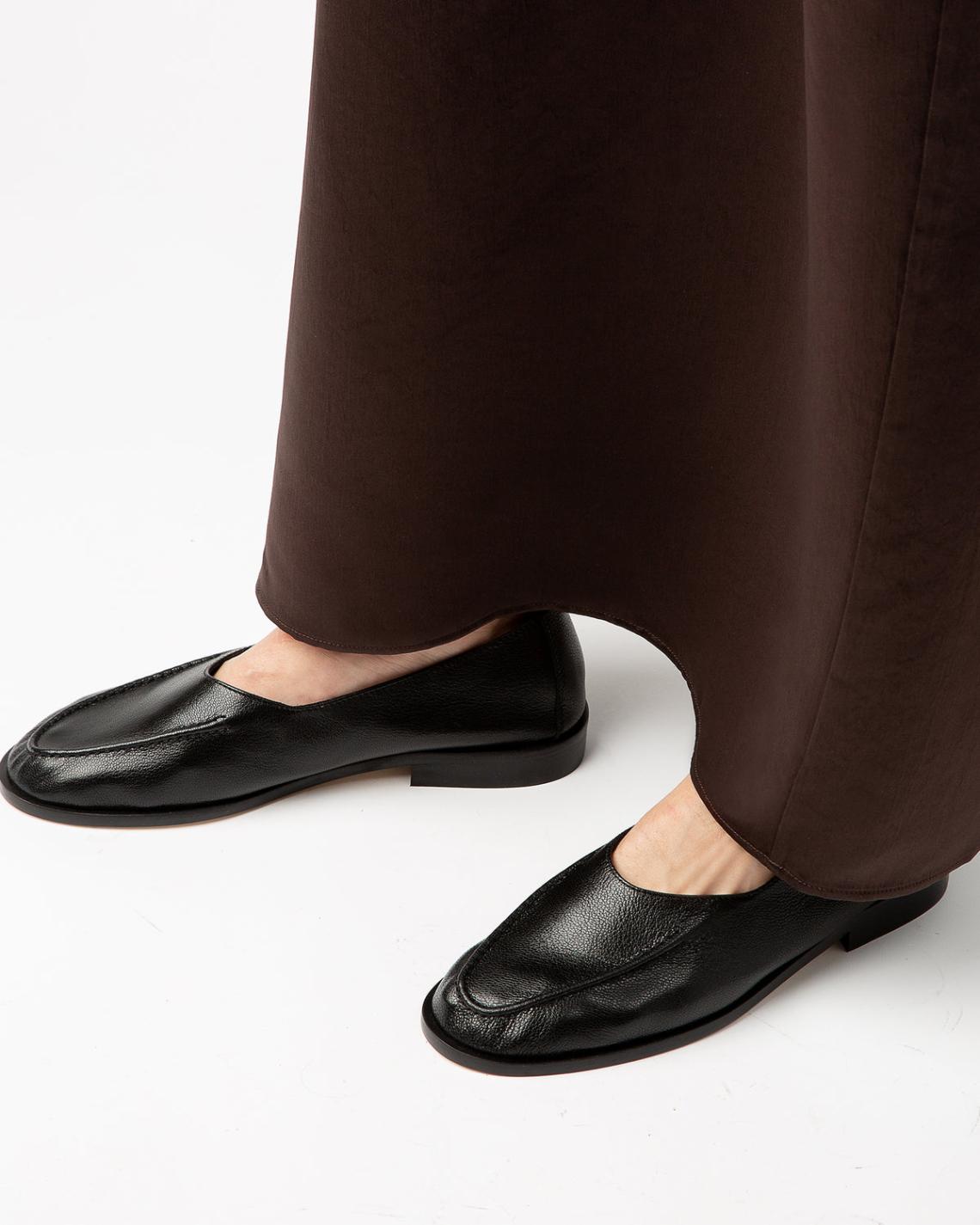 Hereu Soft Shoes | JULIOL WINTER SUPPLE SHINY - High Cut Deconstructed Loafer - Women