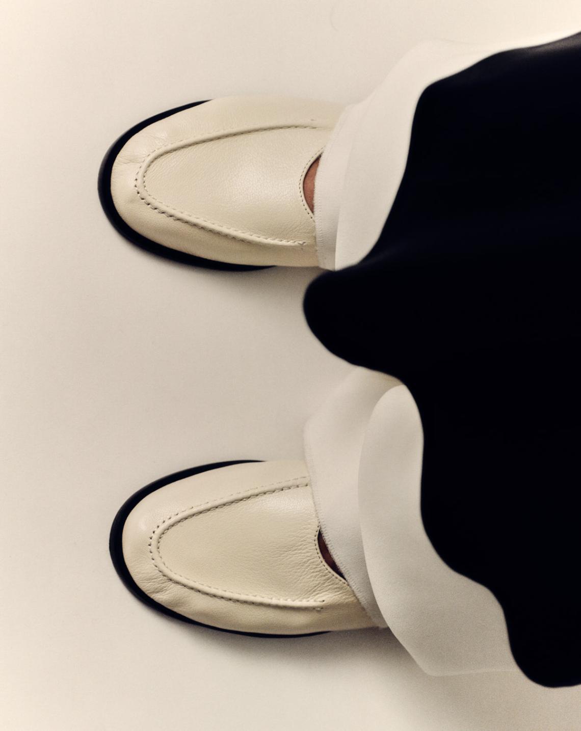 Hereu Soft Shoes | JULIOL WINTER SUPPLE SHINY - High Cut Deconstructed Loafer - Women