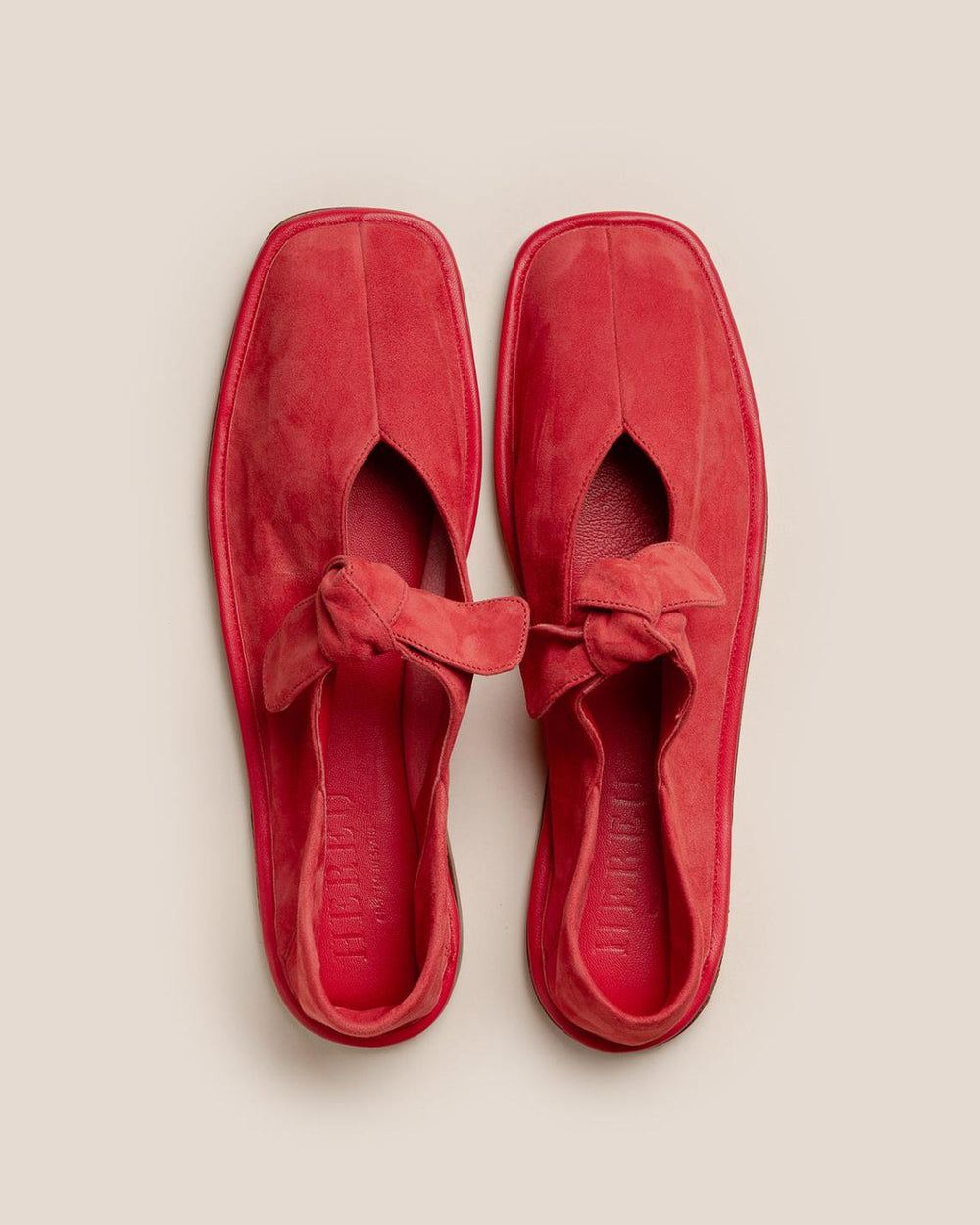 Hereu Soft Shoes | LLASADA SUEDE - Front-Knot Pump - Women