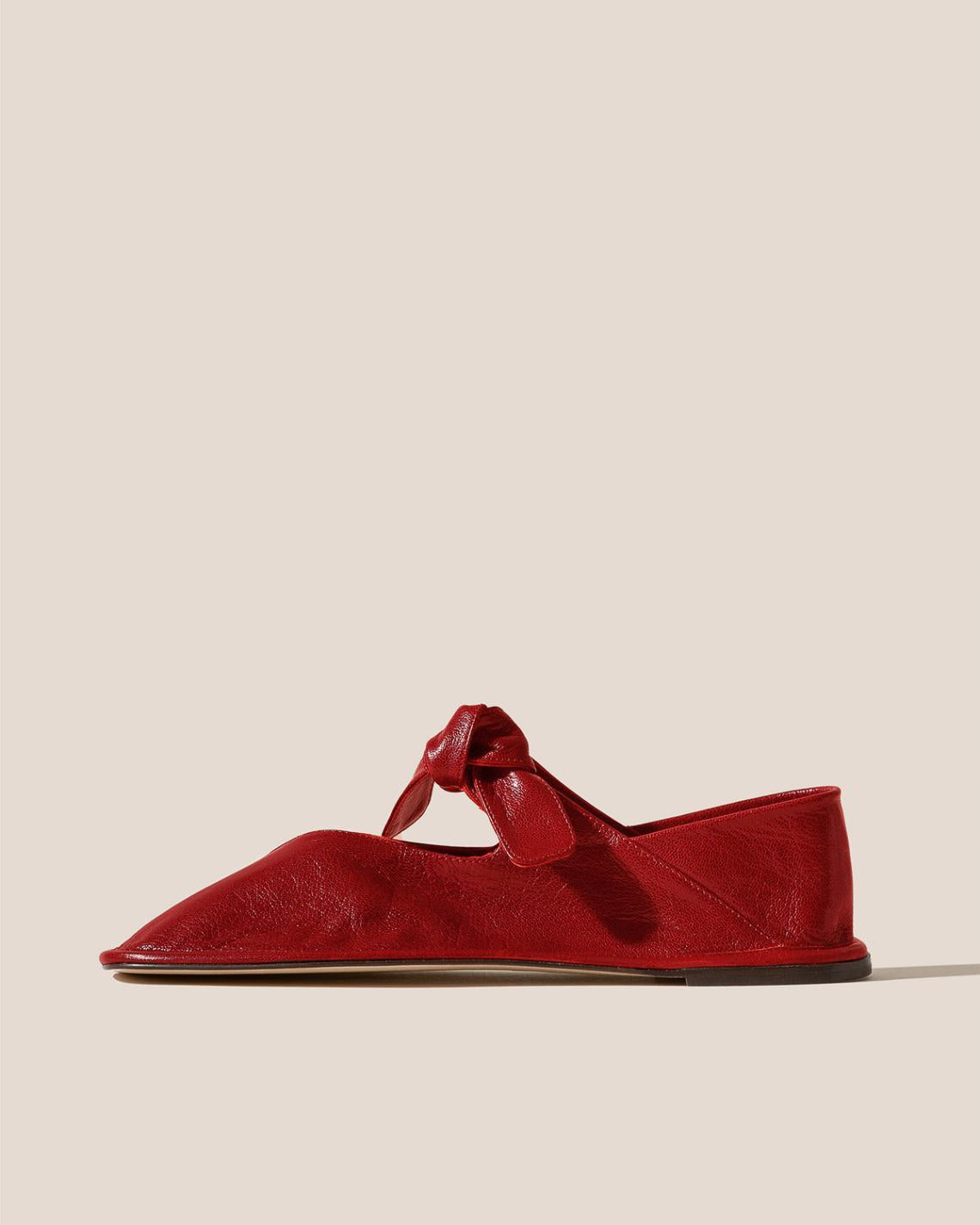 Hereu Soft Shoes | LLASADA SUPPLE SHINY - Front-Knot Pump - Women