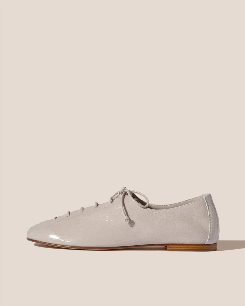 Hereu Soft Shoes | PLEGADA CRINKLED GLOSSY - Deconstructed Lace-up Shoe - Women
