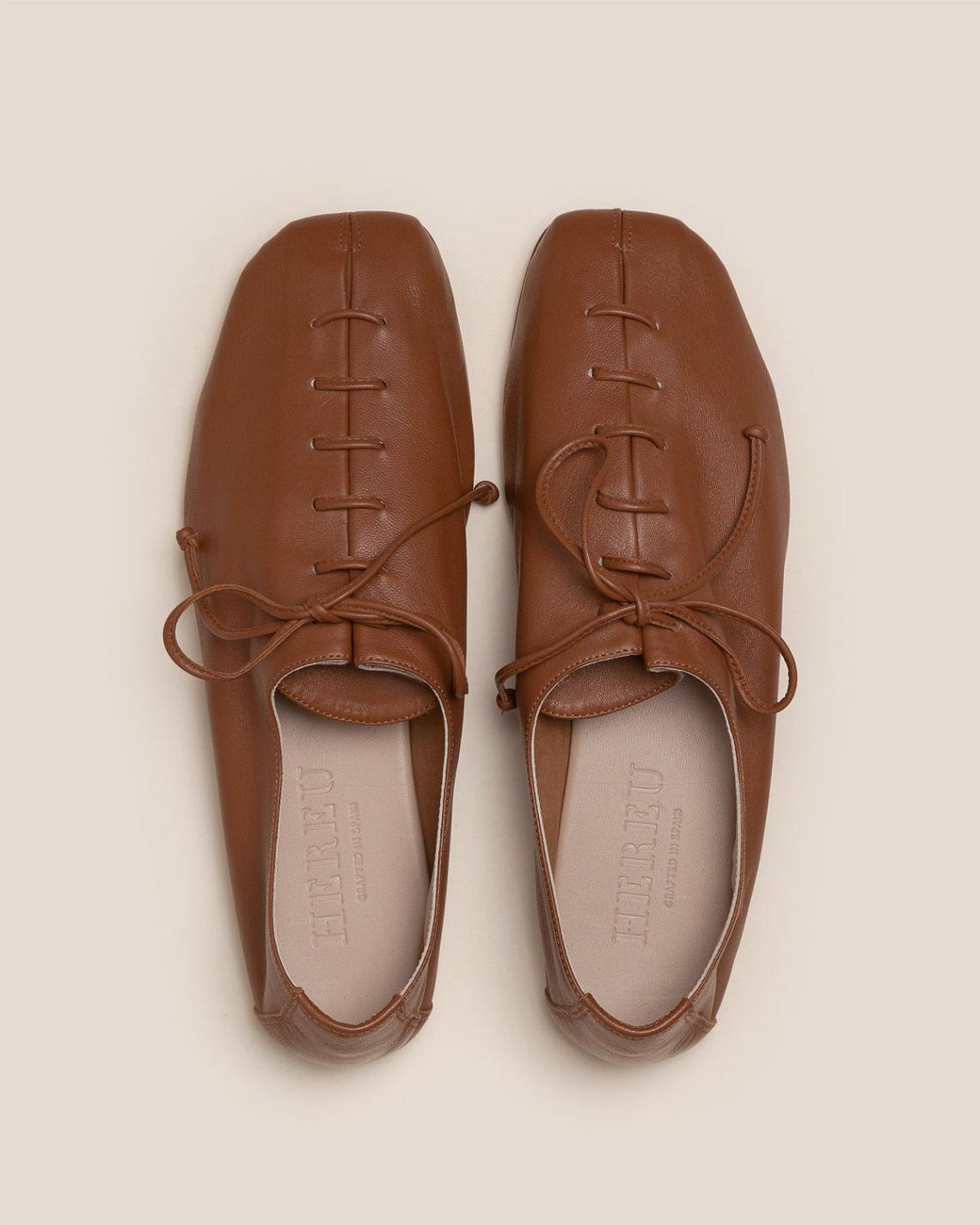 Hereu Soft Shoes | PLEGADA - Deconstructed Lace-up Shoe - Women