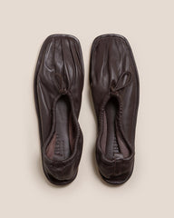 Hereu Soft Shoes | PUNTERA - Pleated-Toe Pump - Women