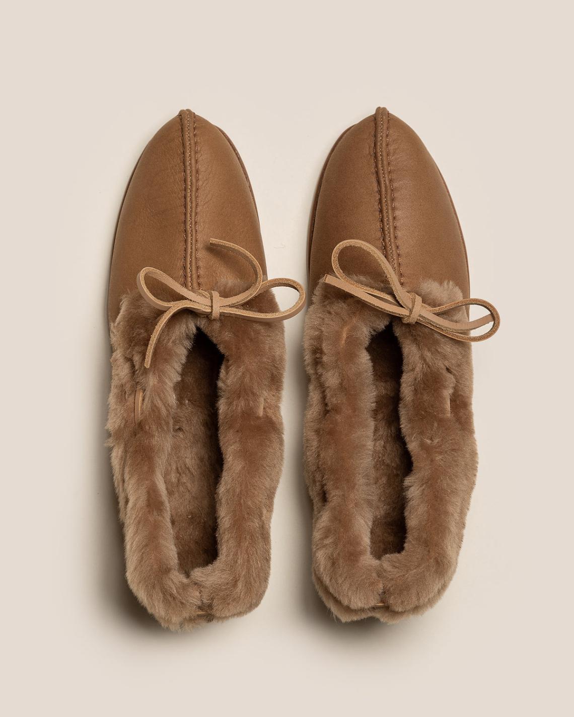 Hereu Soft Shoes | TILLA SHEARLING - Deconstructed Babouche - Women