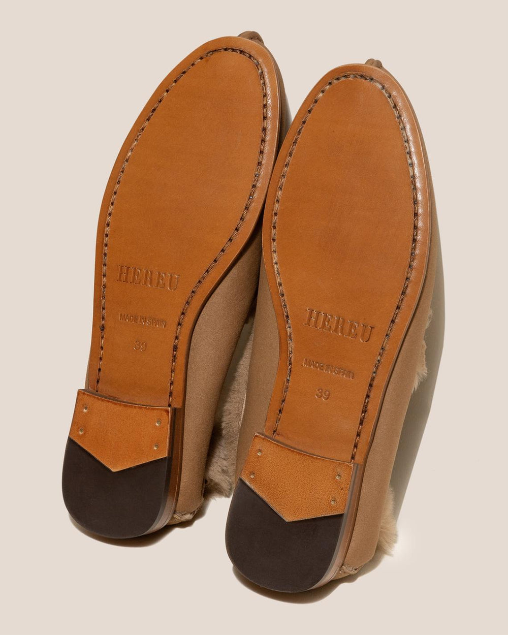 Hereu Soft Shoes | TILLA SHEARLING - Deconstructed Babouche - Women