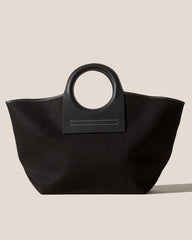 Hereu Tote Bags | CALA L - Leather-trimmed Canvas Tote Bag - Women/Men