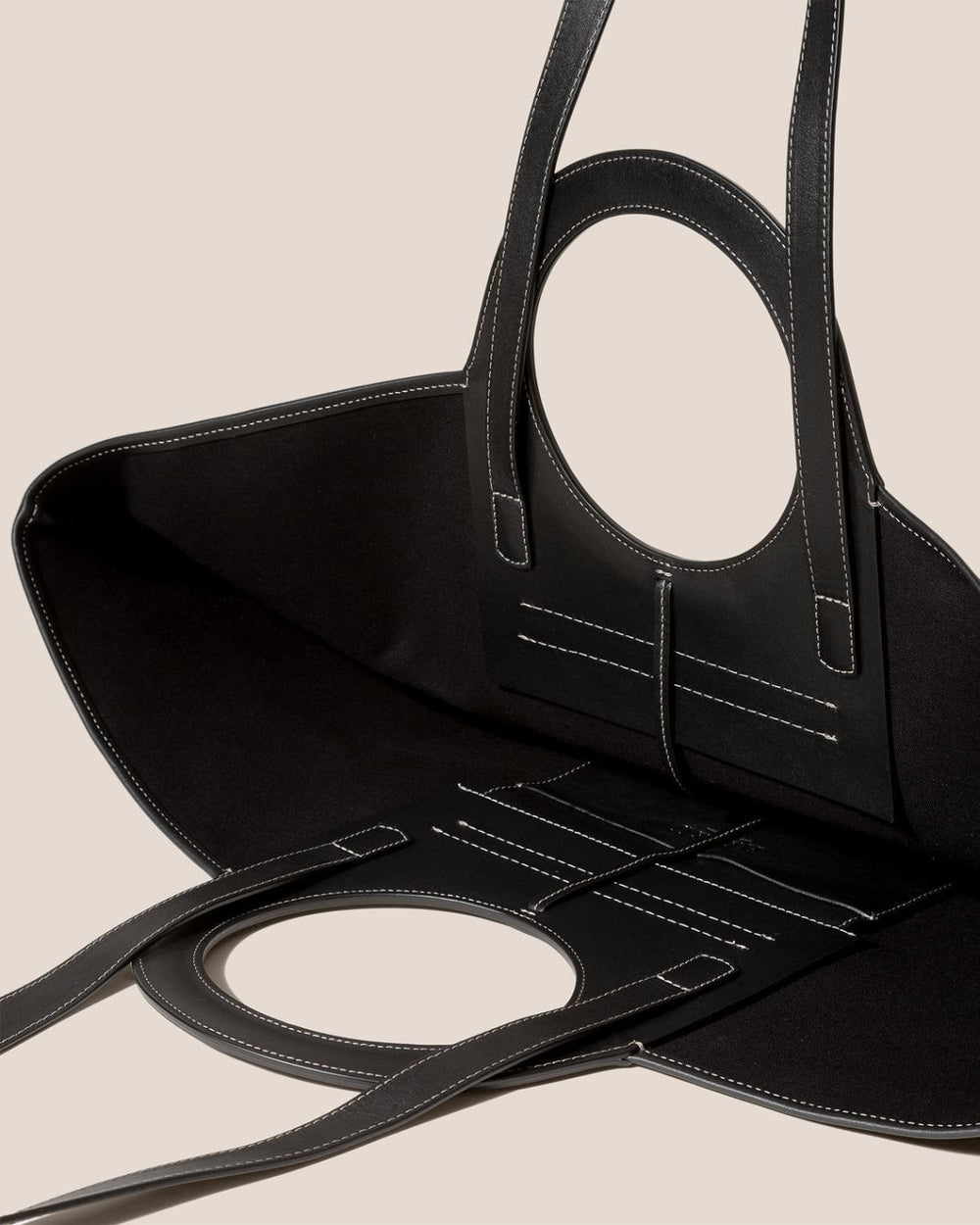 Hereu Tote Bags | CALA L - Leather-trimmed Canvas Tote Bag - Women/Men