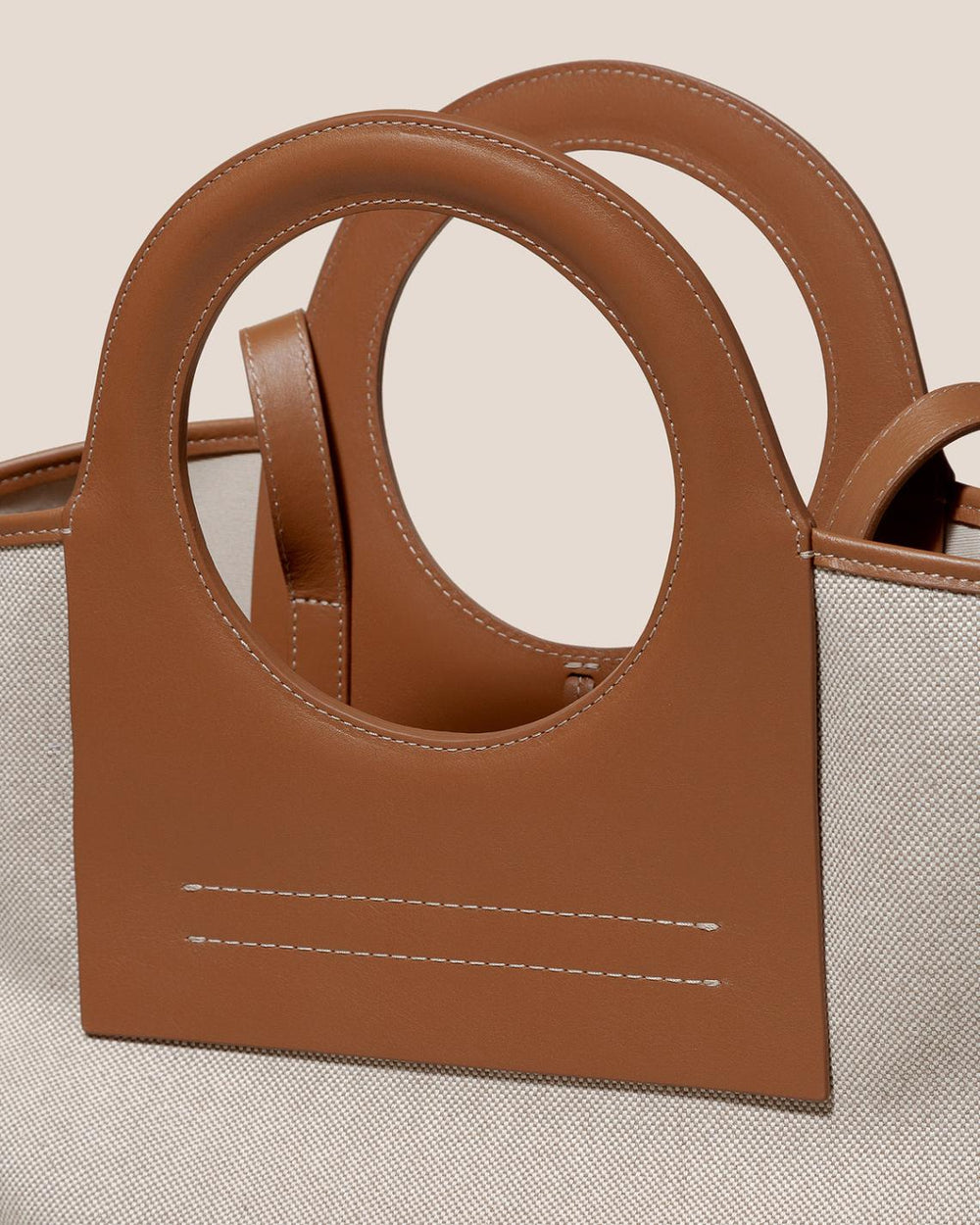 Hereu Tote Bags | CALA L - Leather-trimmed Canvas Tote Bag - Women/Men