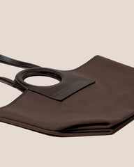 Hereu Tote Bags | CALA L - Leather-trimmed Canvas Tote Bag - Women/Men