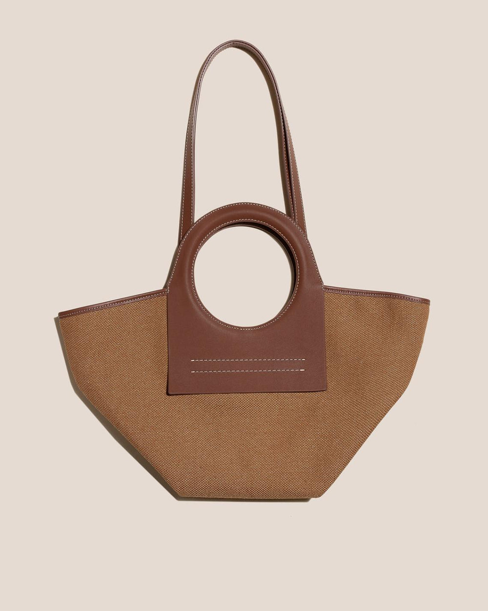 Hereu Tote Bags | CALA S WINTER - Leather-trimmed Thick Textile Tote Bag - Women/Men
