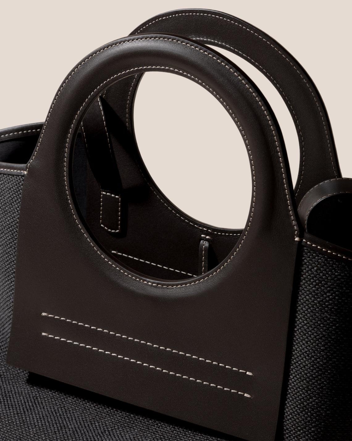 Hereu Tote Bags | CALA S WINTER - Leather-trimmed Thick Textile Tote Bag - Women/Men