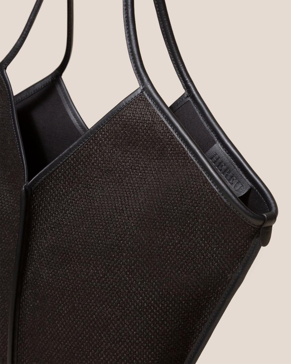 Hereu Tote Bags | CALELLA WINTER - Leather-trimmed Organic Cotton Tote Bag - Women/Men