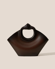 Hereu Tote Bags | CASTELL AIRBRUSHED - Knotted-handle Leather Tote Bag - Women