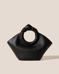 Hereu Tote Bags | CASTELL GRAINY - Knotted-handle Leather Tote Bag - Women