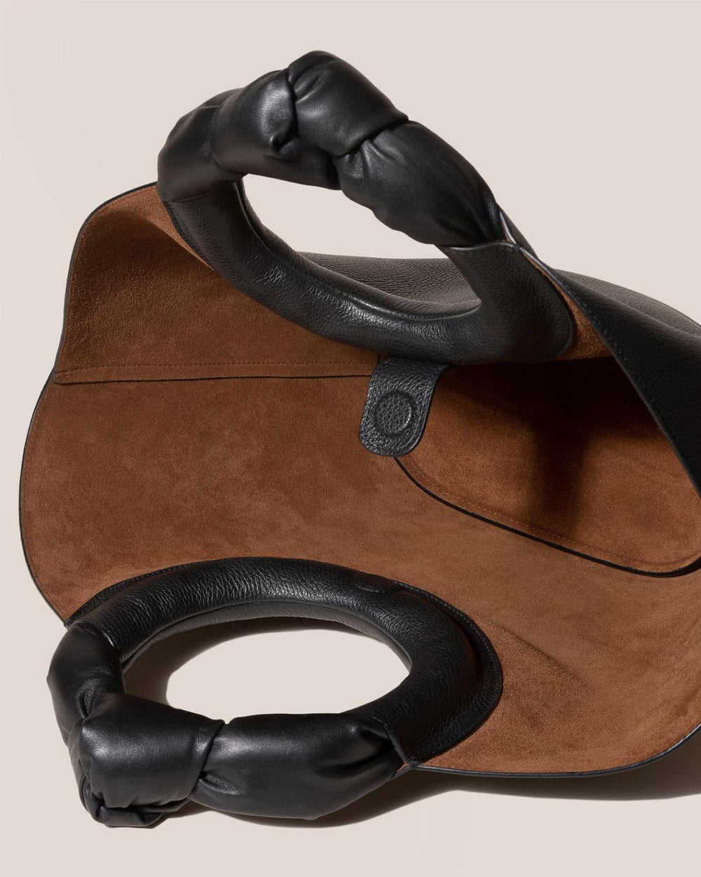 Hereu Tote Bags | CASTELL GRAINY - Knotted-handle Leather Tote Bag - Women