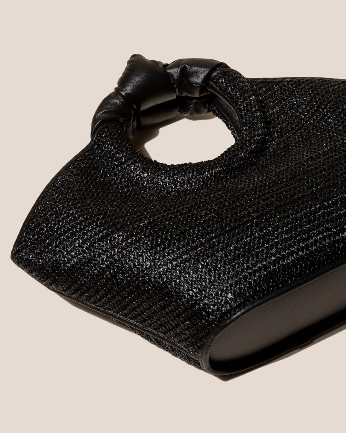Hereu Tote Bags | CASTELL RAFFIA - Knotted-handle Tote Bag - Women