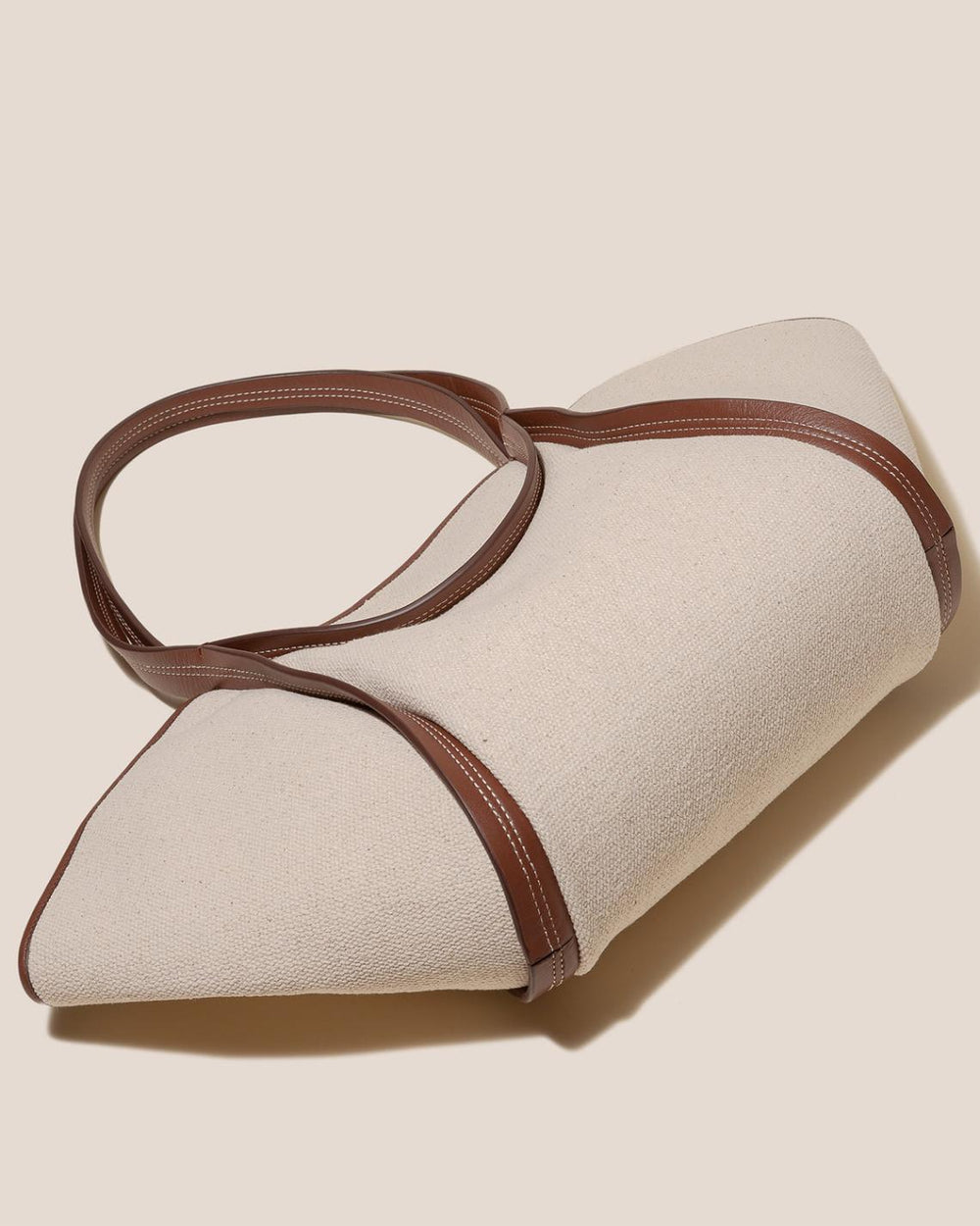 Hereu Tote Bags | CUBER - Leather-Trimmed Canvas Basket - Women/Men