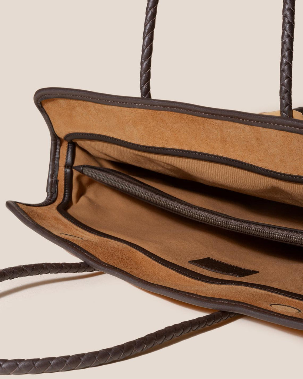 Hereu Tote Bags | FORNA TOTE SUEDE - Leather Framed Shoulder Bag - Women/Men