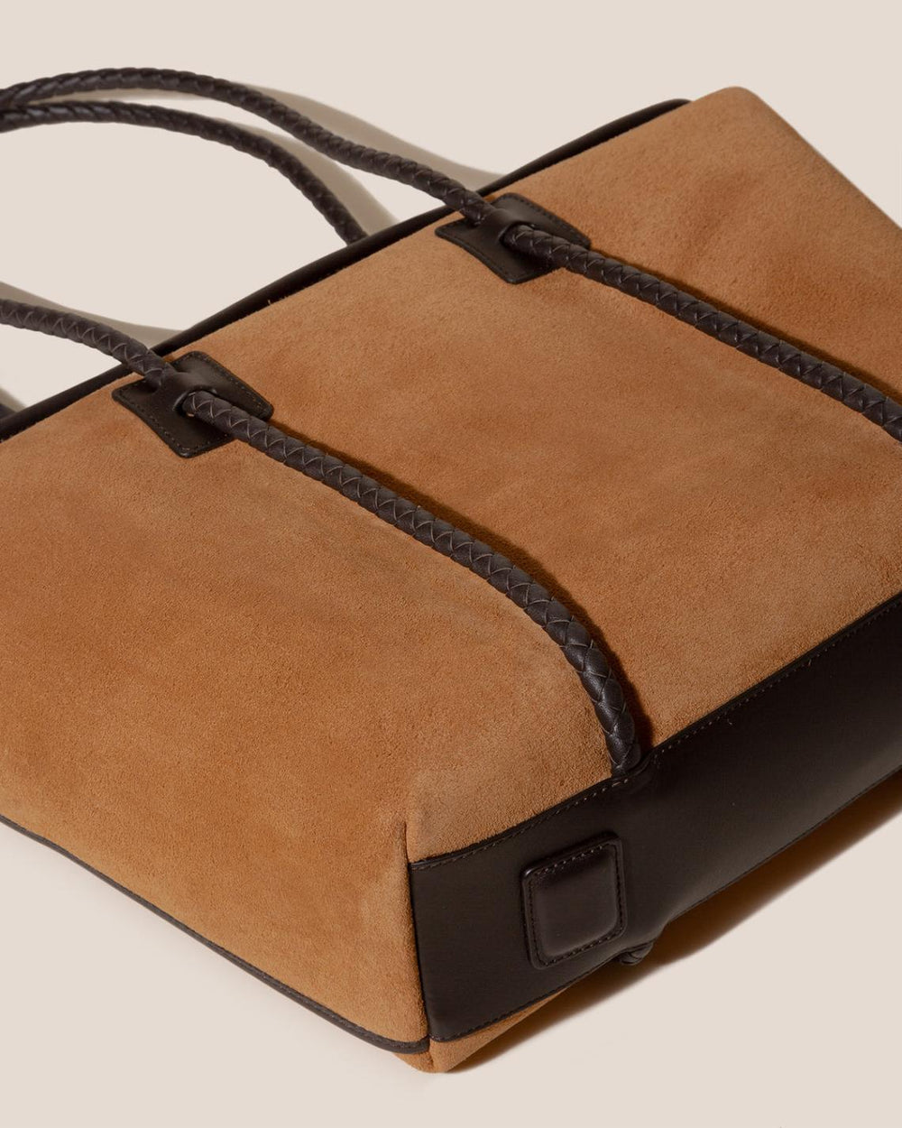 Hereu Tote Bags | FORNA TOTE SUEDE - Leather Framed Shoulder Bag - Women/Men
